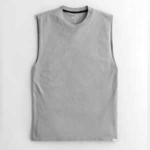 Hollister Crew Neck Sleeveless Tank Shirt